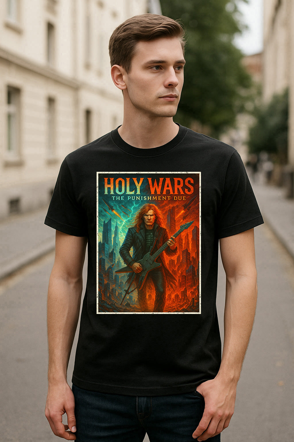 Megadeth Holy Wars The Punishment Due Unisex T-Shirt Thrash Metal Band Tee