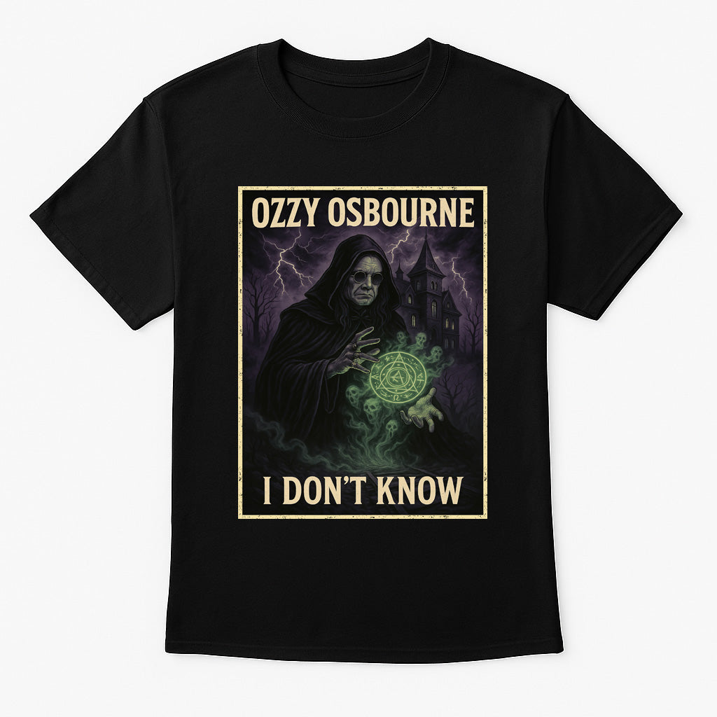 Ozzy Osbourne I Don’t Know Unisex T-Shirt Classic Heavy Metal Rock Tee