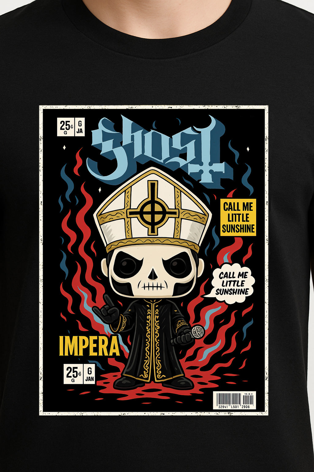 Ghost “Impera – Call Me Little Sunshine” Unisex T-Shirt – Occult Rock Heavy Metal Graphic Tee