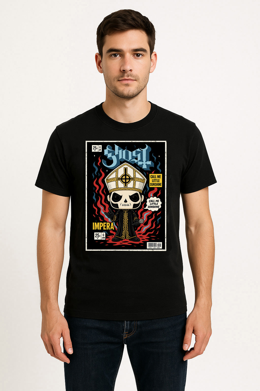 Ghost “Impera – Call Me Little Sunshine” Unisex T-Shirt – Occult Rock Heavy Metal Graphic Tee