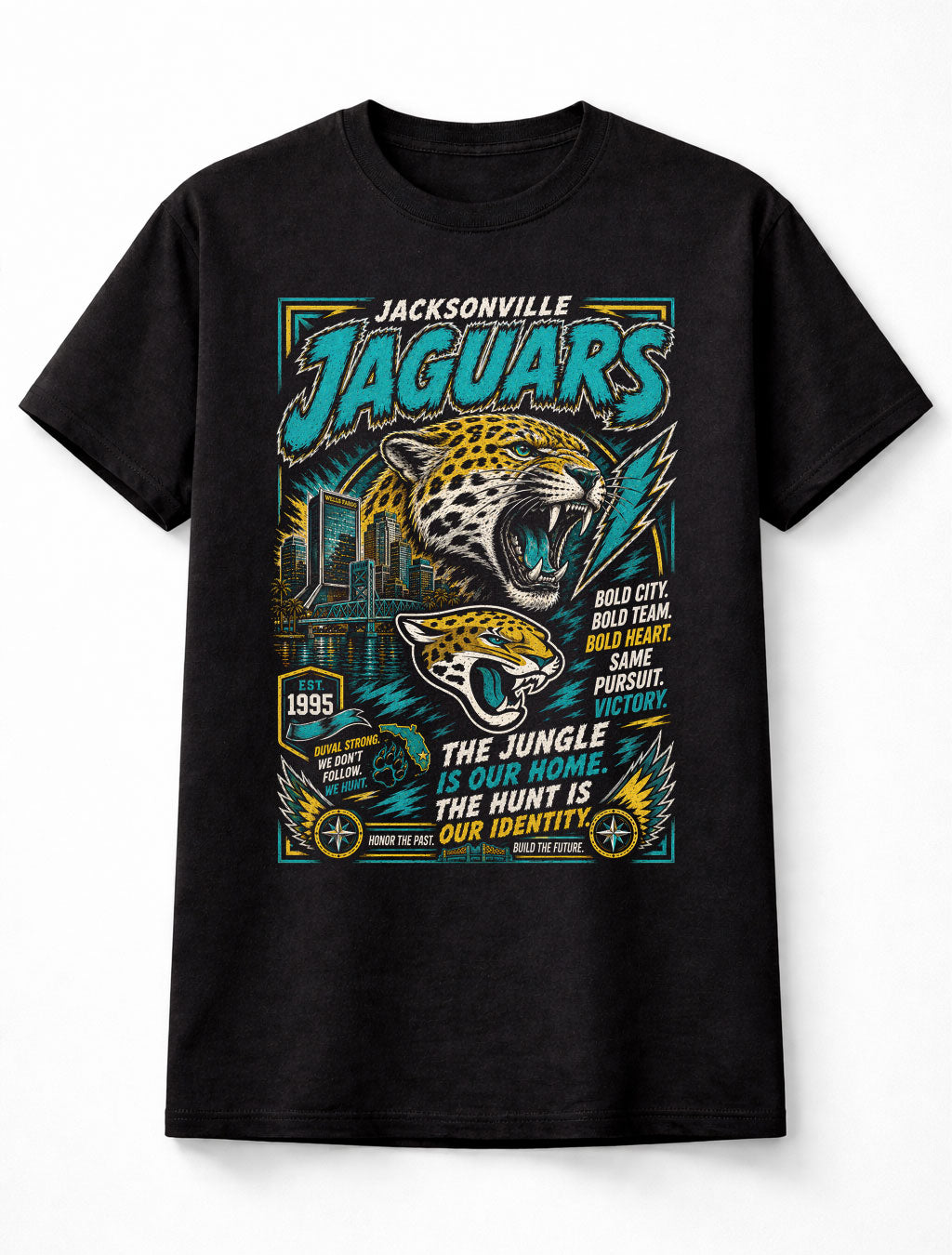 Jacksonville Jaguars NFL Jaguar Football Fan Gift Graphic Unisex T-Shirt