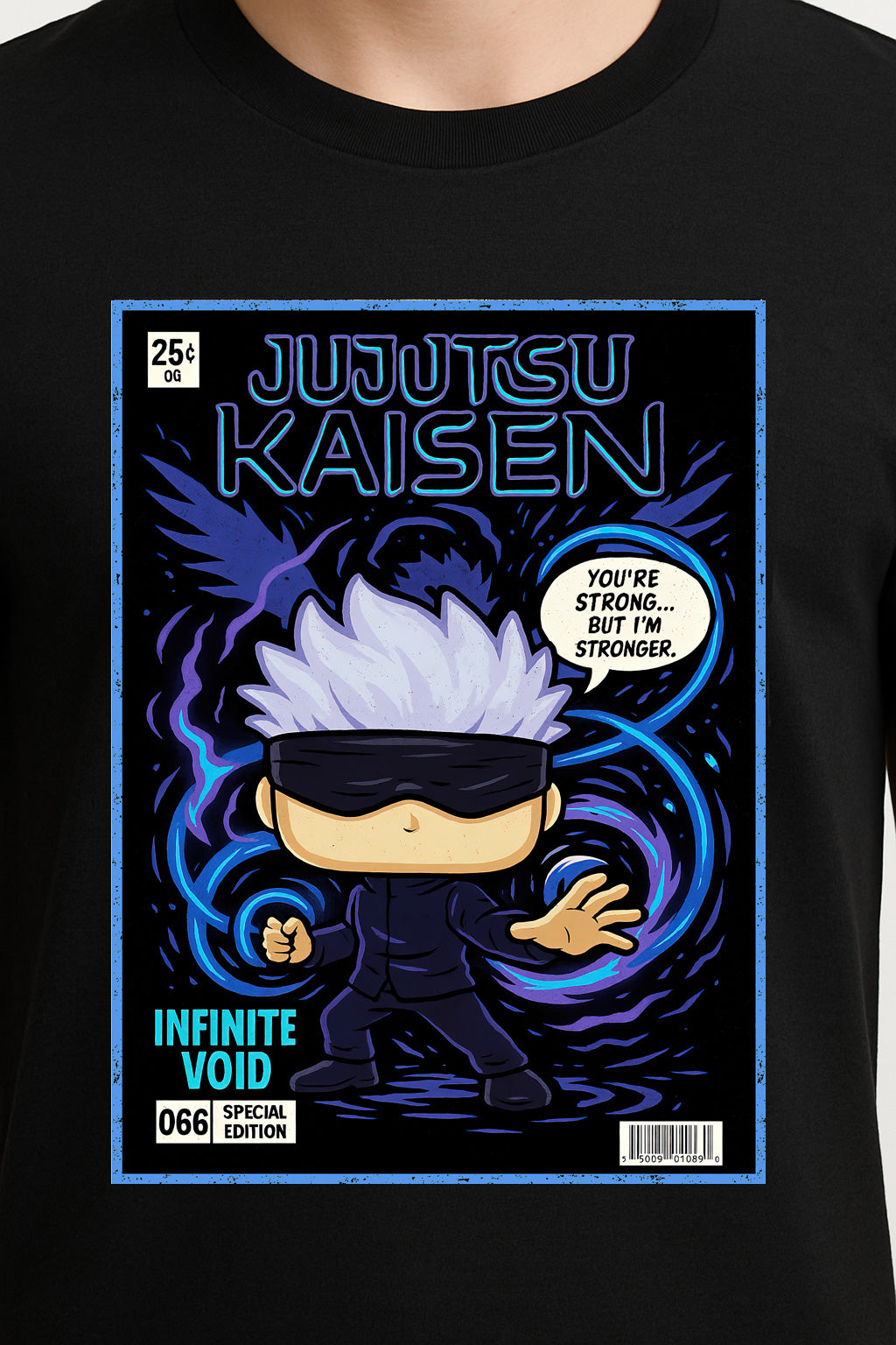 Jujutsu Kaisen “Infinite Void” Unisex T-Shirt – Special Edition Anime Streetwear Tee
