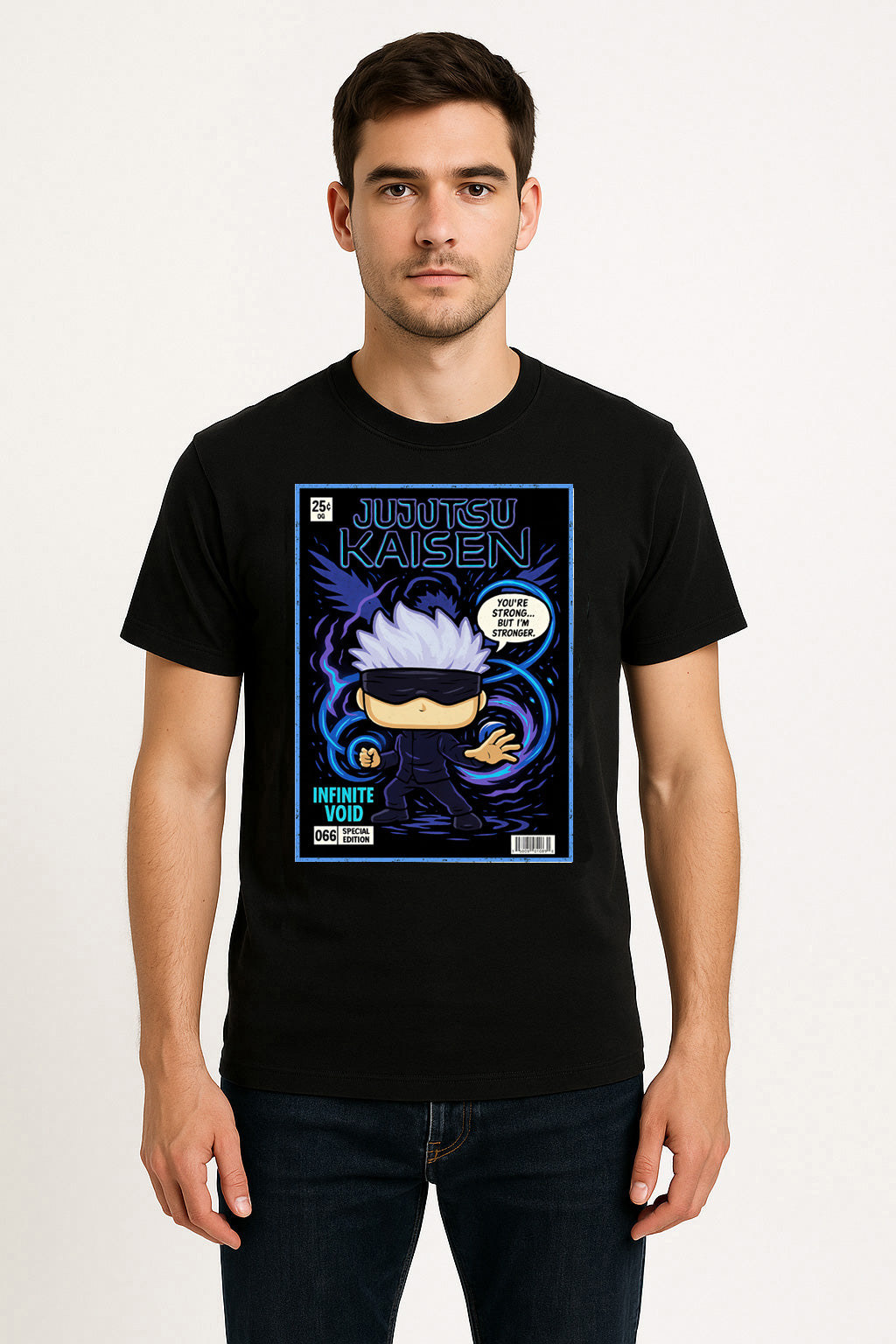 Jujutsu Kaisen “Infinite Void” Unisex T-Shirt – Special Edition Anime Streetwear Tee