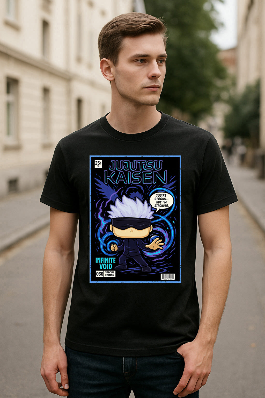 Jujutsu Kaisen “Infinite Void” Unisex T-Shirt – Special Edition Anime Streetwear Tee