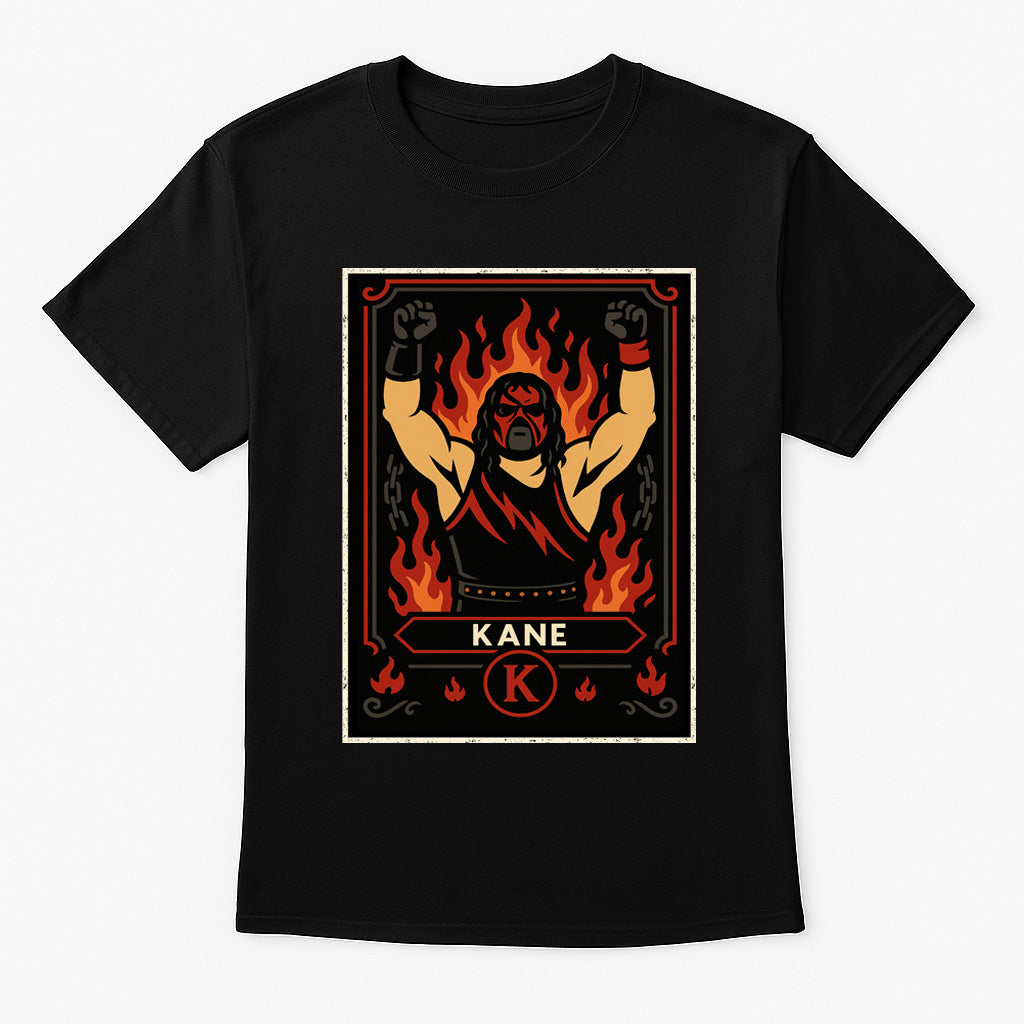 Kane Big Red Machine Retro Unisex T-Shirt Classic Wrestling Tee