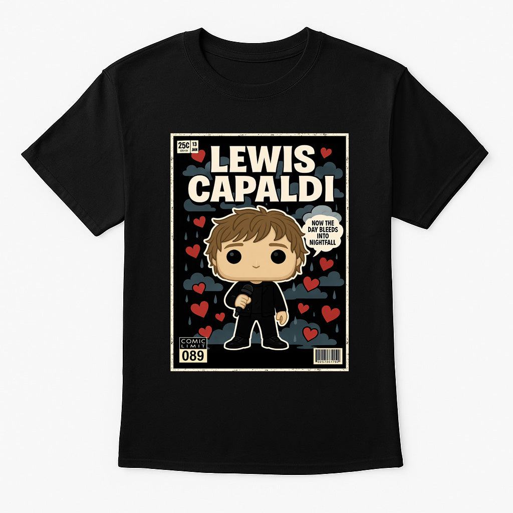 Lewis Capaldi Someone You Loved Pop Funko Pop Style Unisex T-Shirt