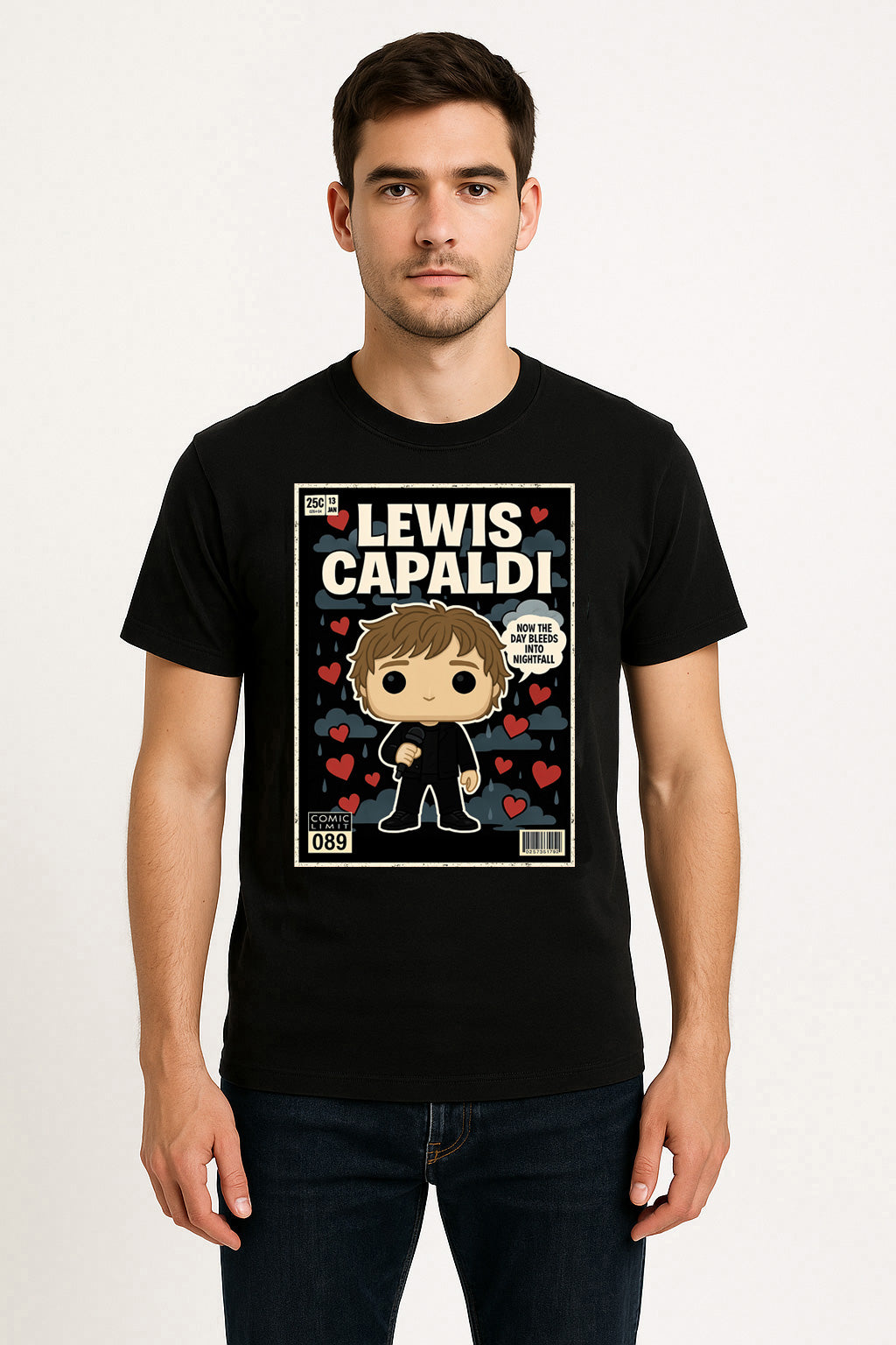 Lewis Capaldi Someone You Loved Pop Funko Pop Style Unisex T-Shirt