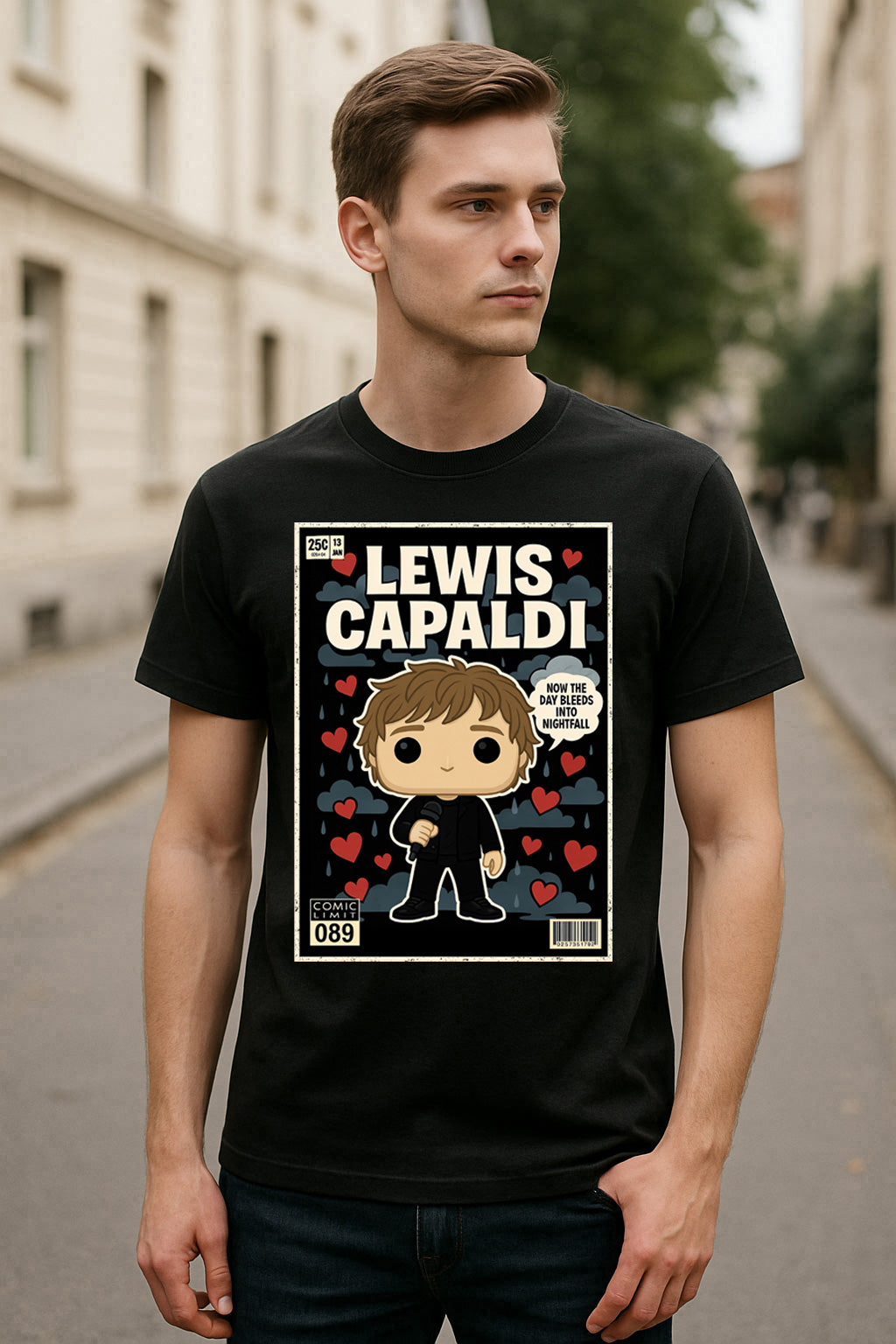 Lewis Capaldi Someone You Loved Pop Funko Pop Style Unisex T-Shirt
