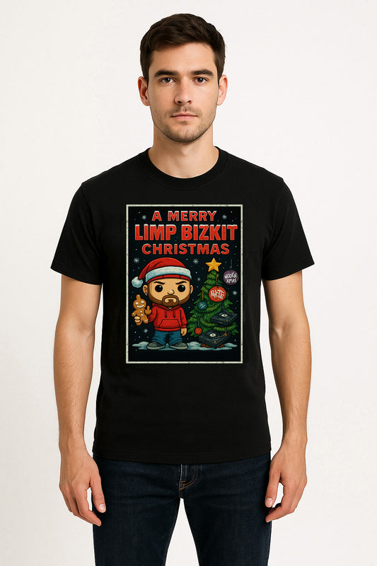 Limp Bizkit Merry Christmas Nu Metal Unisex Christmas T-Shirt or Hoodie