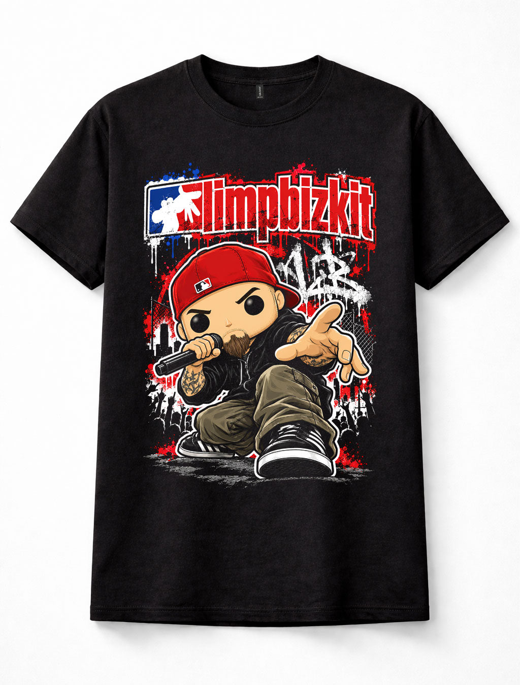 Limp Bizkit Fred Durst Nu Metal Rap Rock Band Unisex T-Shirt