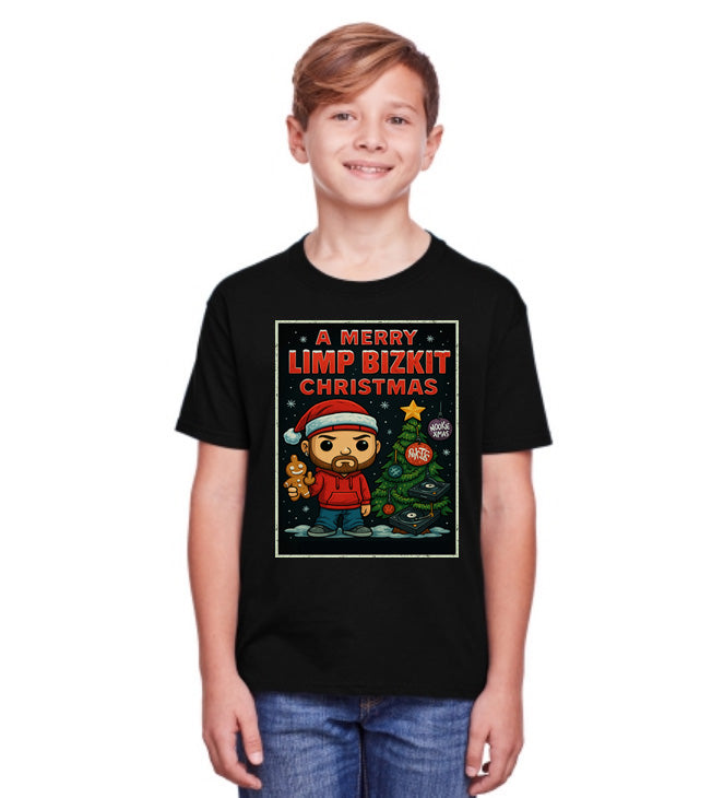 Limp Bizkit Merry Christmas Nu Metal Unisex Christmas T-Shirt or Hoodie