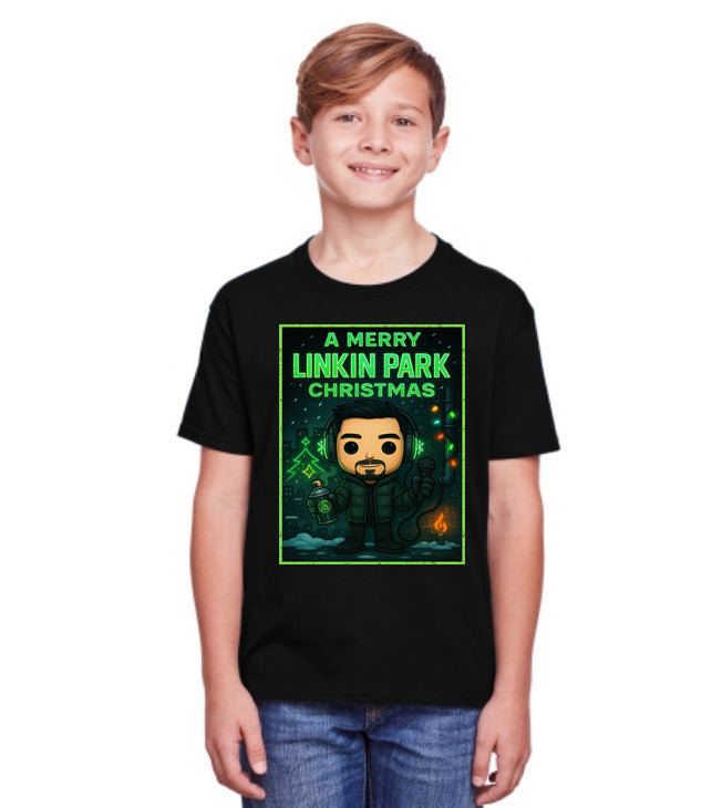 Linkin Park Merry Christmas Rock Unisex Christmas T-Shirt or Hoodie