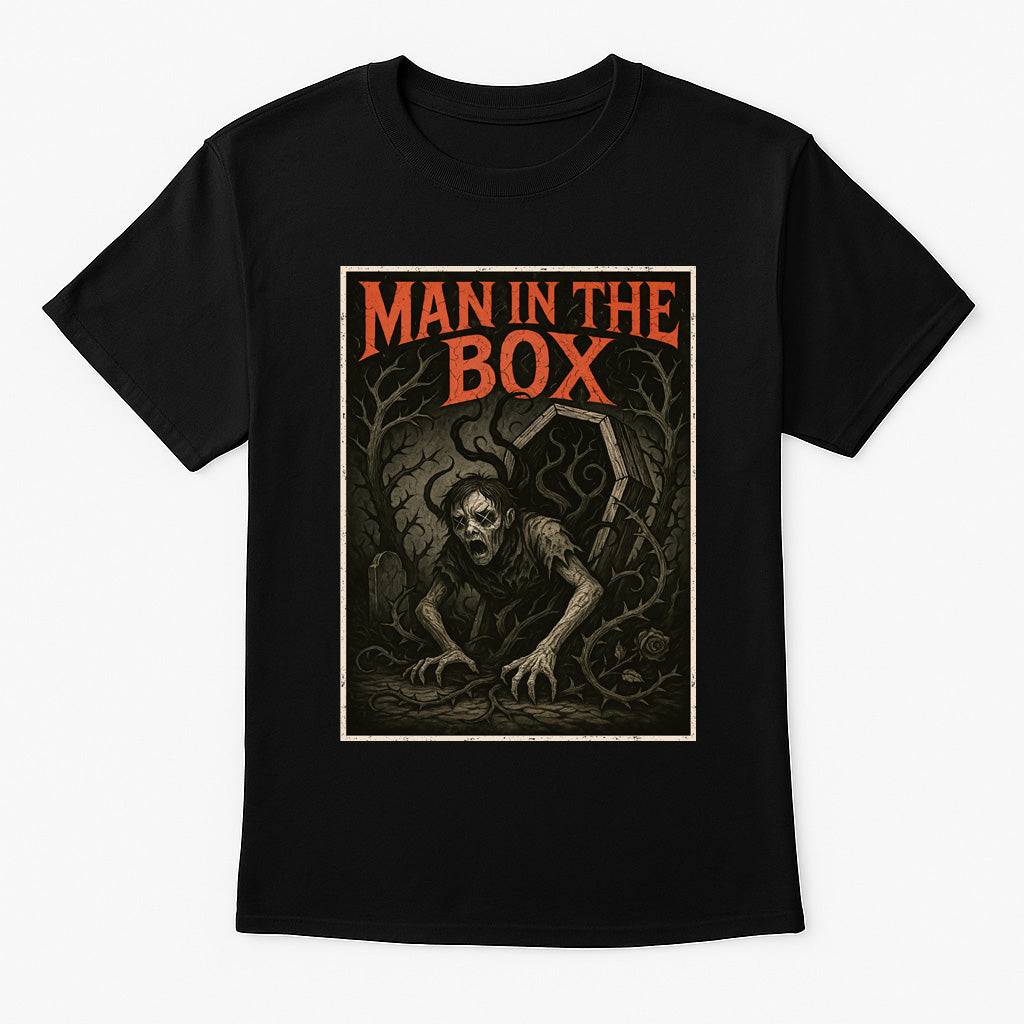 Alice in Chains – Man in the Box Unisex T-Shirt Grunge Rock Band Merch Tee