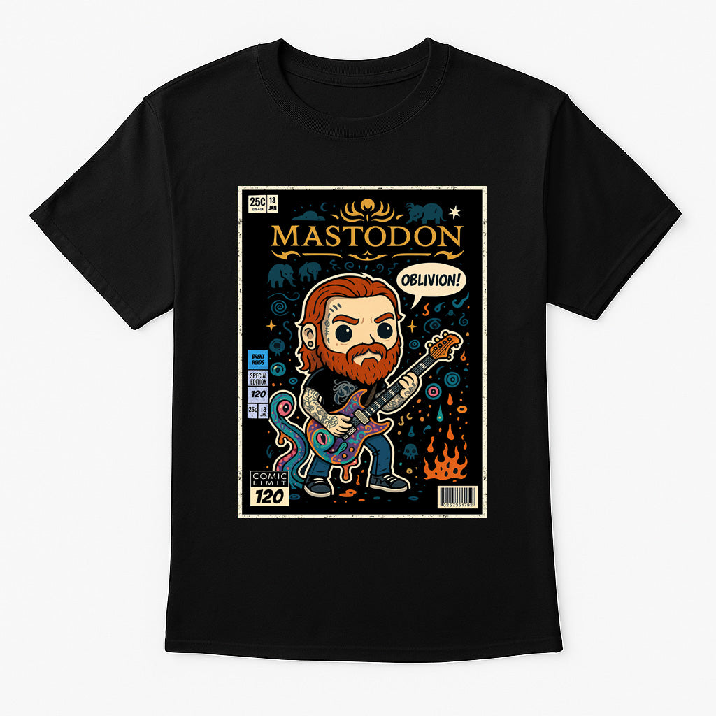 Mastodon Oblivion Progressive Metal Funko Pop Style Unisex T-Shirt