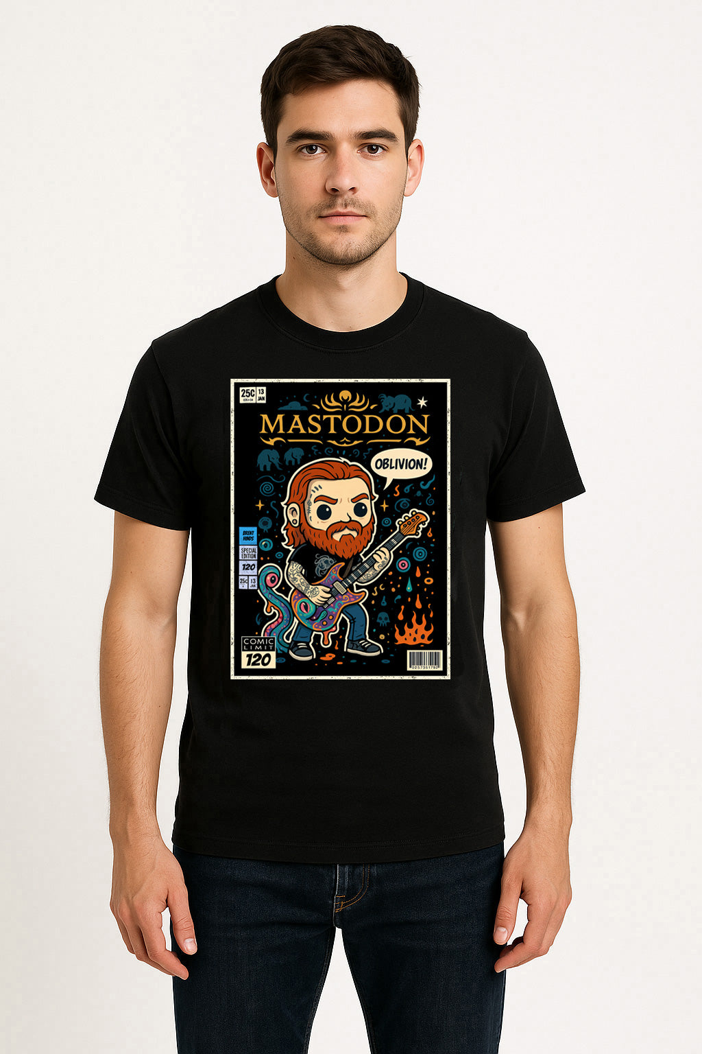 Mastodon Oblivion Progressive Metal Funko Pop Style Unisex T-Shirt