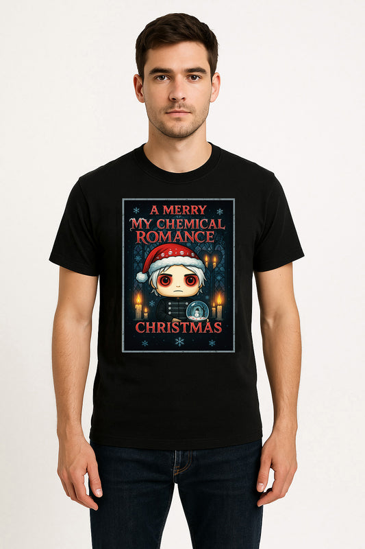My Chemical Romance Merry Christmas Gothic Unisex Christmas T-Shirt or Hoodie