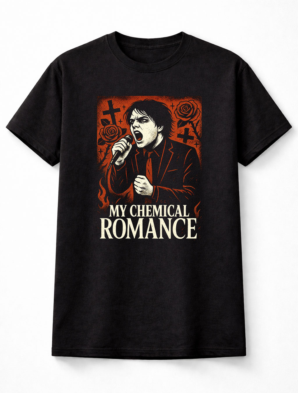 My Chemical Romance Red MCR When I Was A Young Boy Adults & Kids Unisex T-Shirt