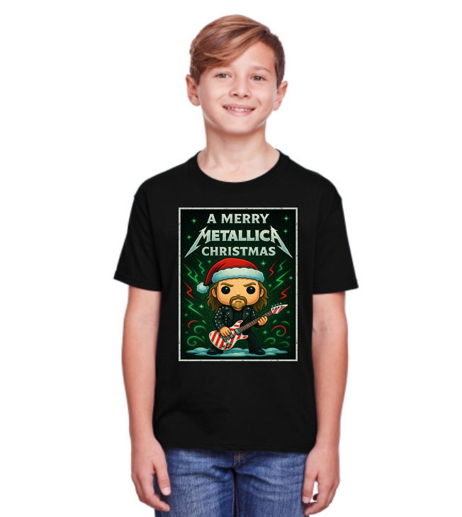 Metallica Merry Christmas Heavy Metal Unisex Christmas T-Shirt or Hoodie