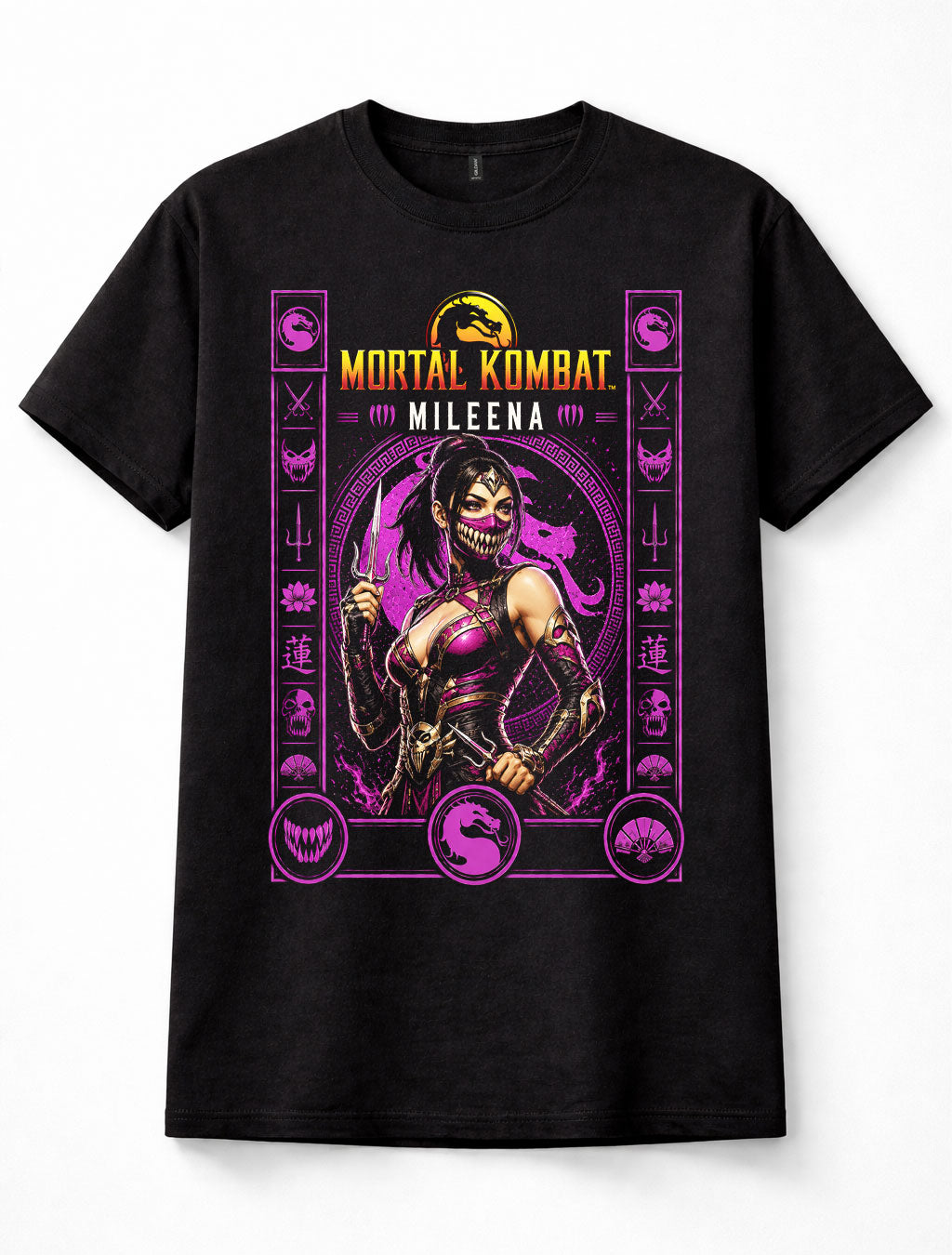 Mortal Kombat Mileena Edenian Fighter Gaming Graphic Unisex T-Shirt