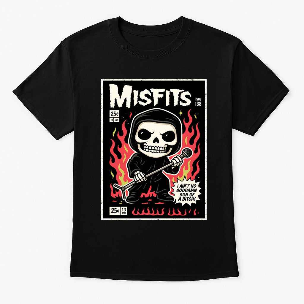 Misfits Horror Punk Rock Funko Pop Style Unisex T-Shirt
