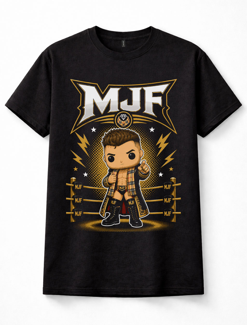 MJF AEW Maxwell Jacob Friedman Devil Pro Wrestling Pop Unisex T-Shirt