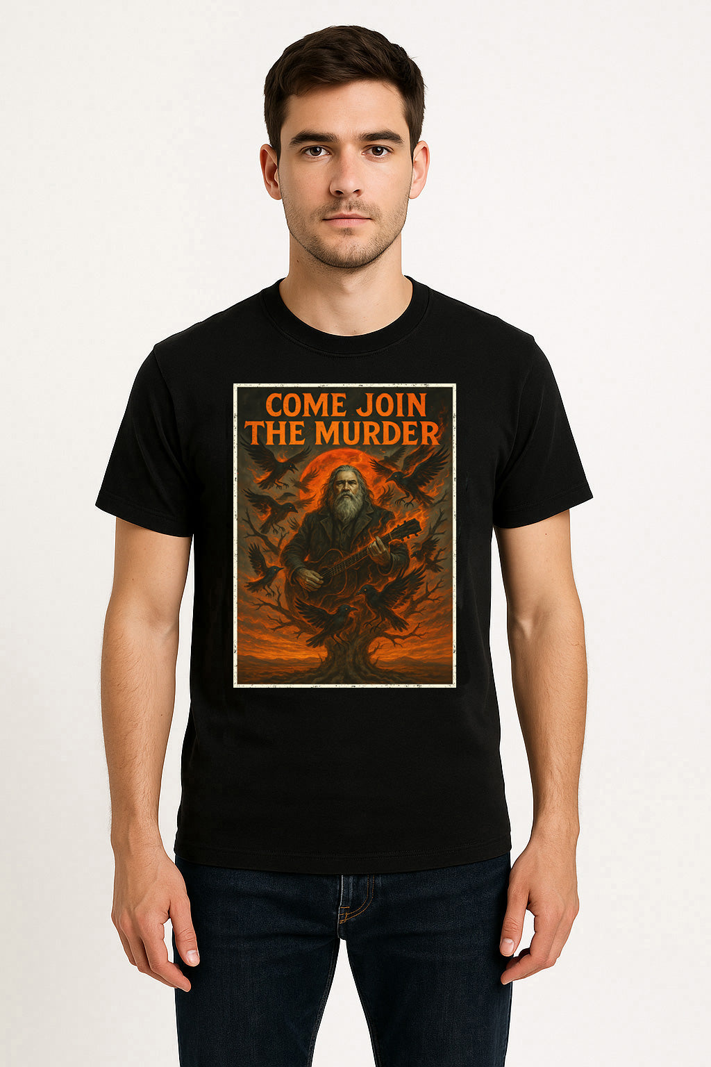 The White Buffalo Come Join the Murder Unisex T-Shirt Folk Rock Band Tee