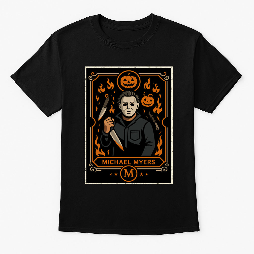 Michael Myers Retro Horror Unisex T-Shirt Halloween Movie Graphic Tee