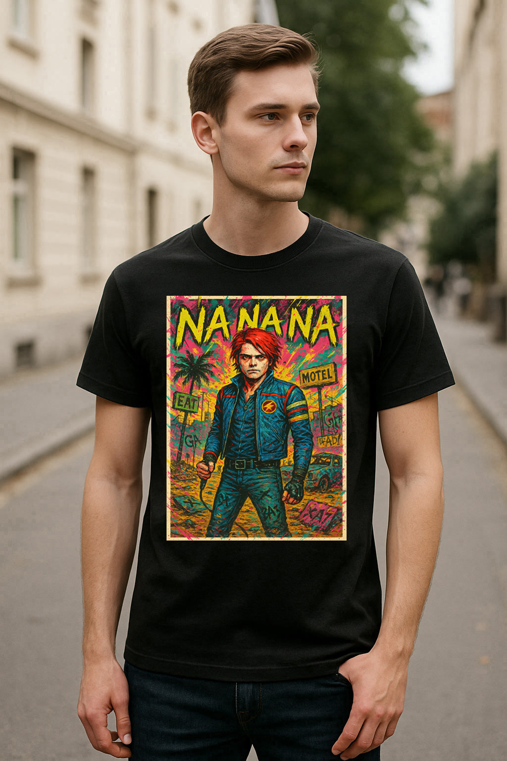 My Chemical Romance Na Na Na Unisex T-Shirt Emo Punk Rock Band Merch Tee