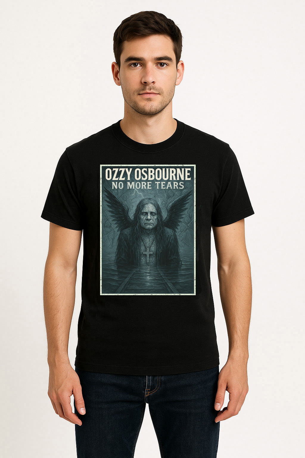 Ozzy Osbourne No More Tears Unisex T-Shirt Classic Heavy Metal Rock Tee