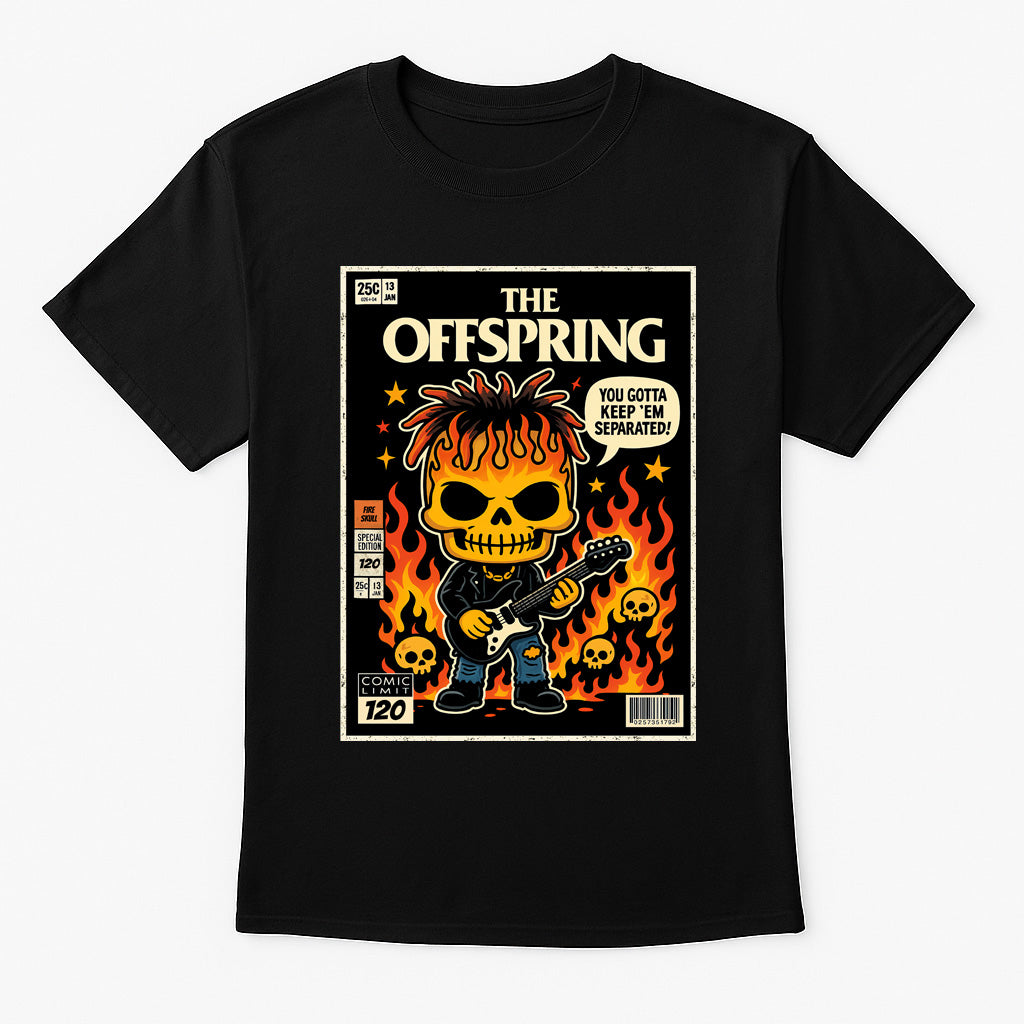 Offspring The Kids Arent Alright Punk Rock Funko Pop Style Unisex T-Shirt