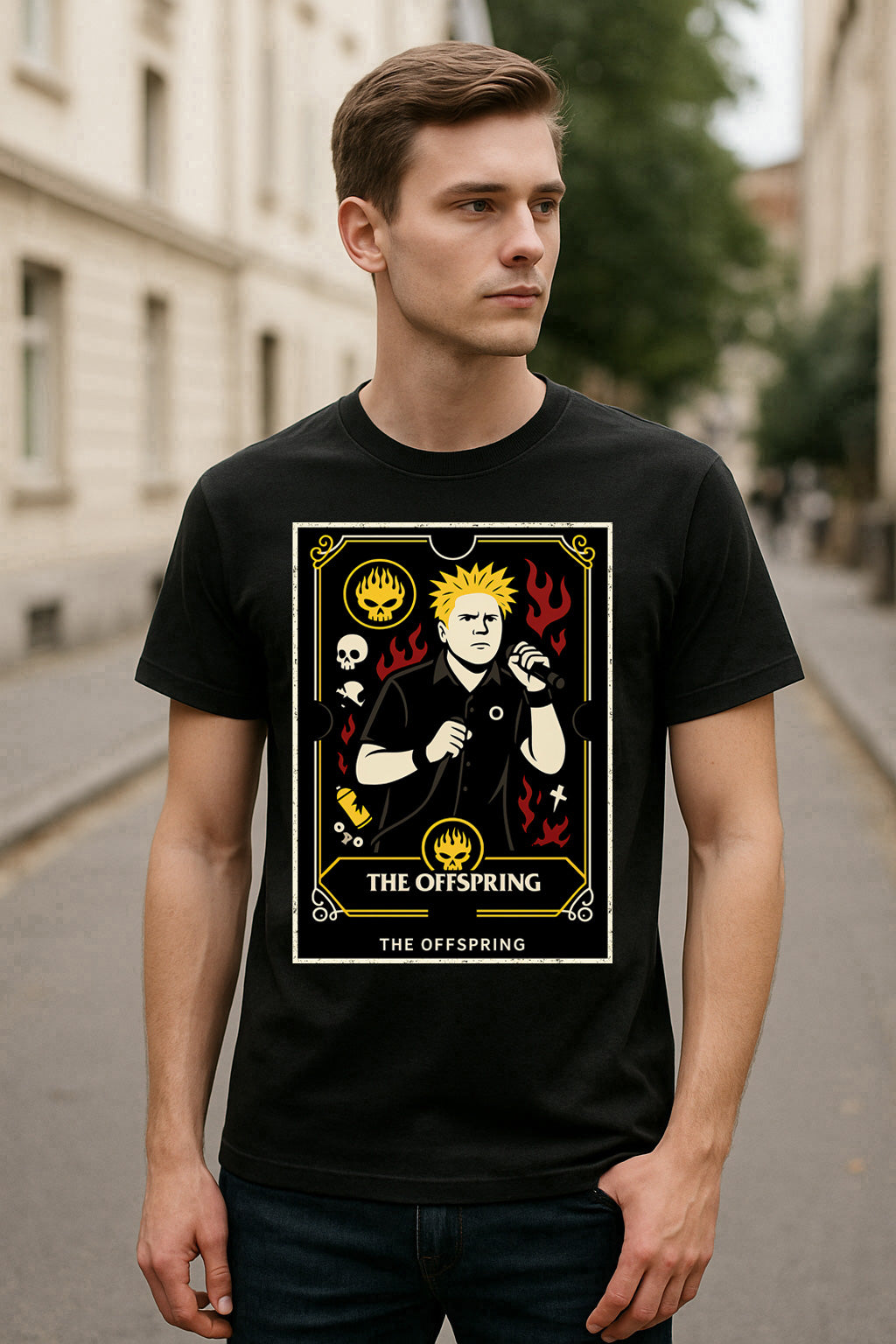 The Offspring Retro Punk Rock Unisex T-Shirt Alternative Band Tee