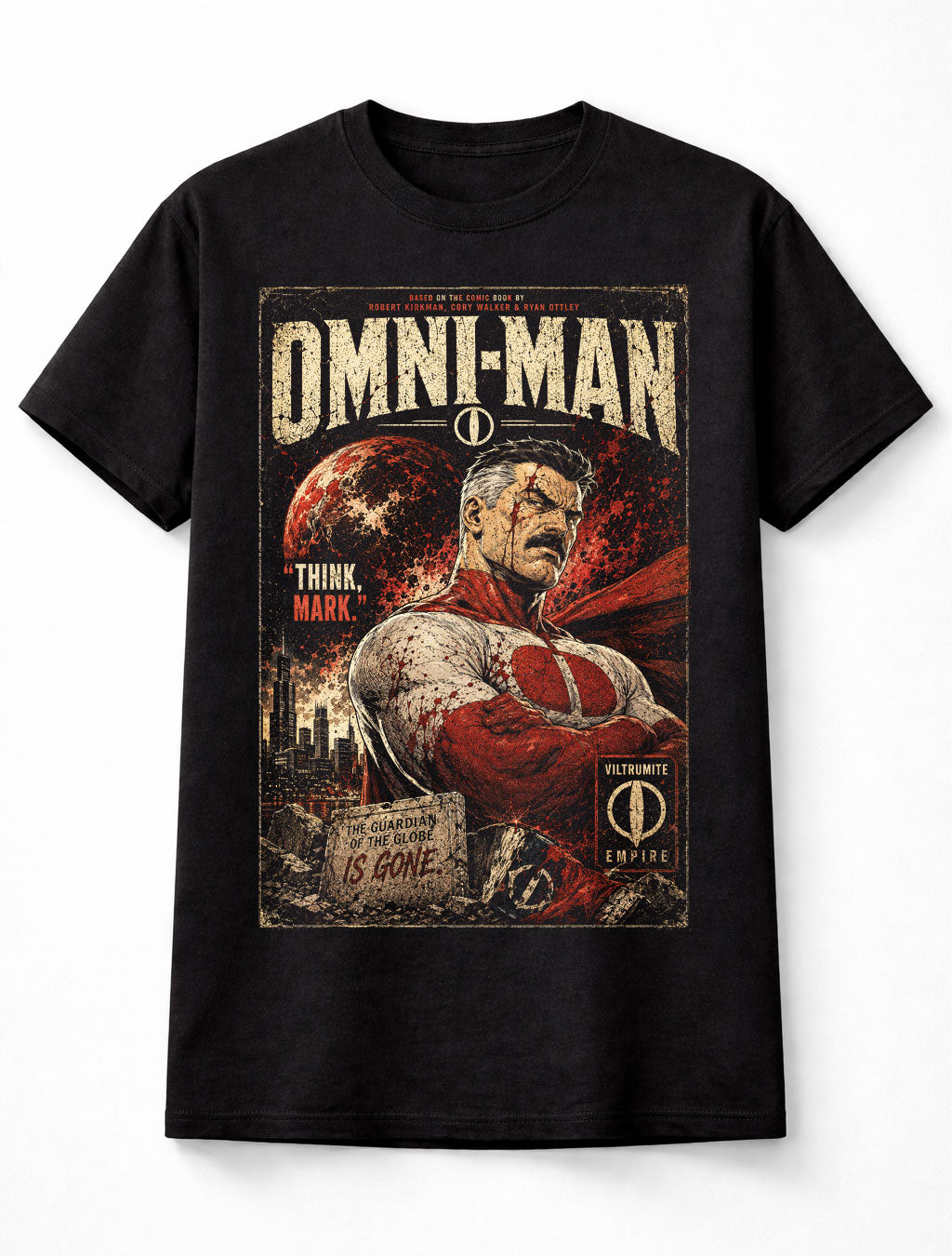 Invincible Omni-Man Viltrumite Superhero Comic Unisex T-Shirt