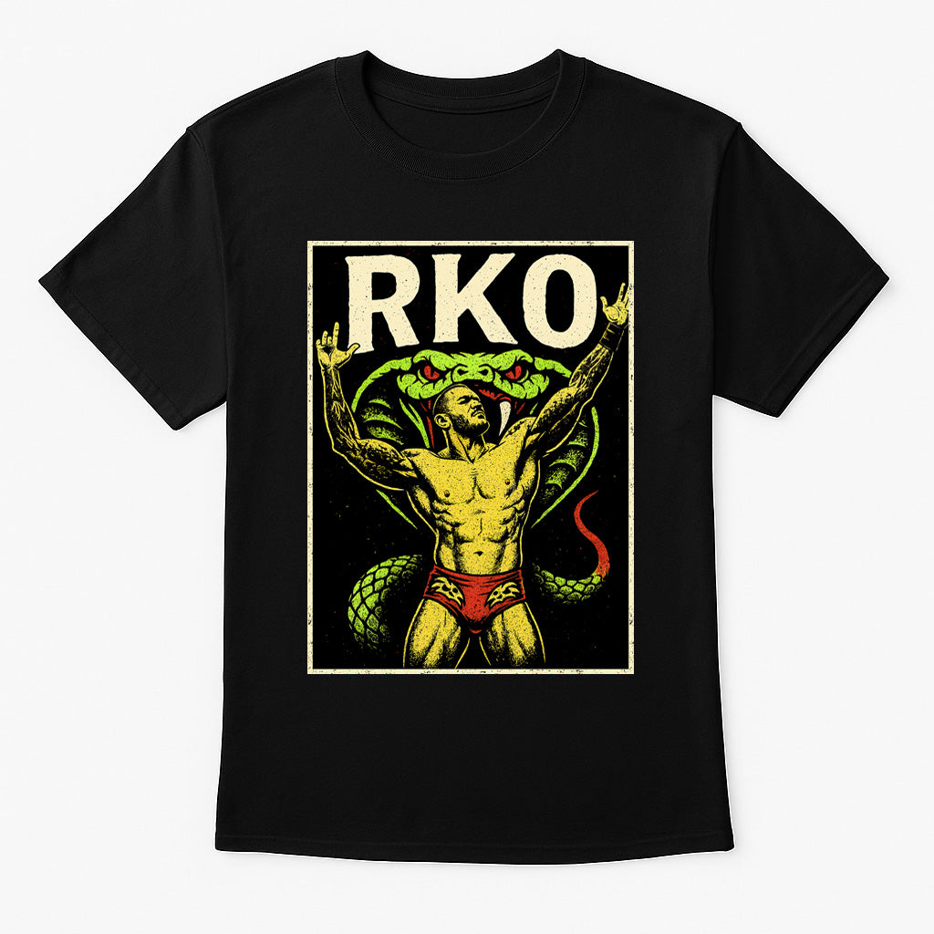 Randy Orton “RKO” Retro Wrestling T-Shirt — The Viper Strikes