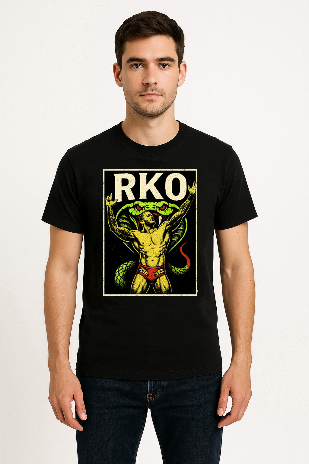 Randy Orton “RKO” Retro Wrestling T-Shirt — The Viper Strikes