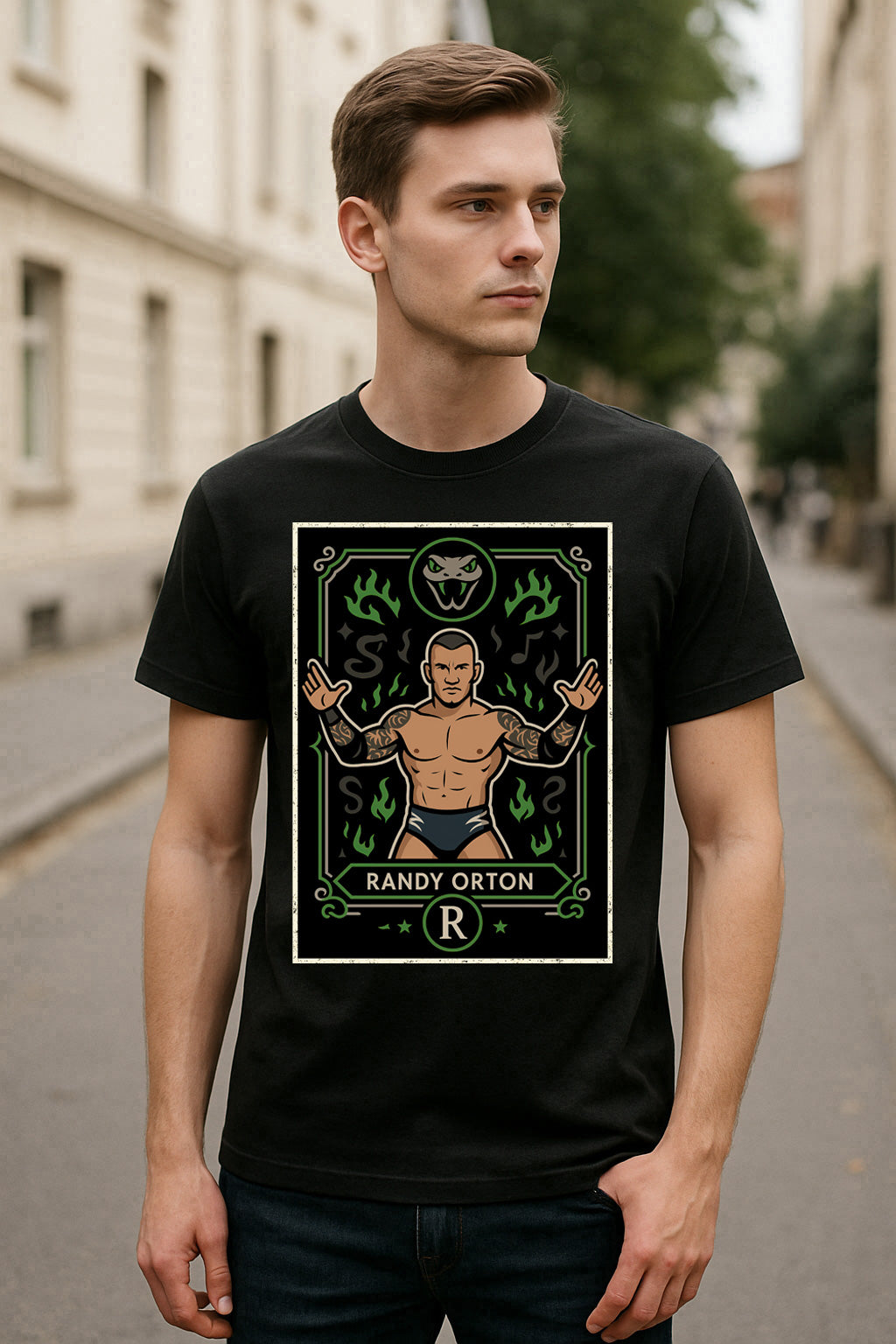 Randy Orton The Viper Retro Unisex T-Shirt Legend Killer Tee