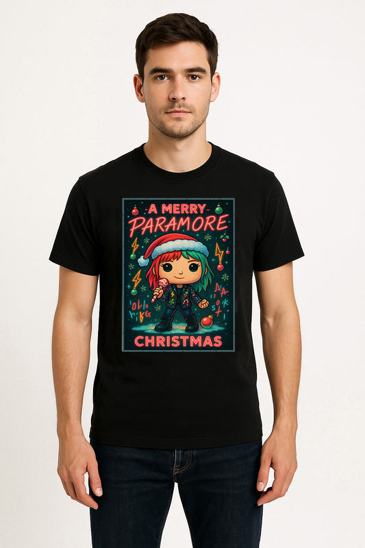 Paramore Merry Christmas Pop Punk Unisex Christmas T-Shirt or Hoodie