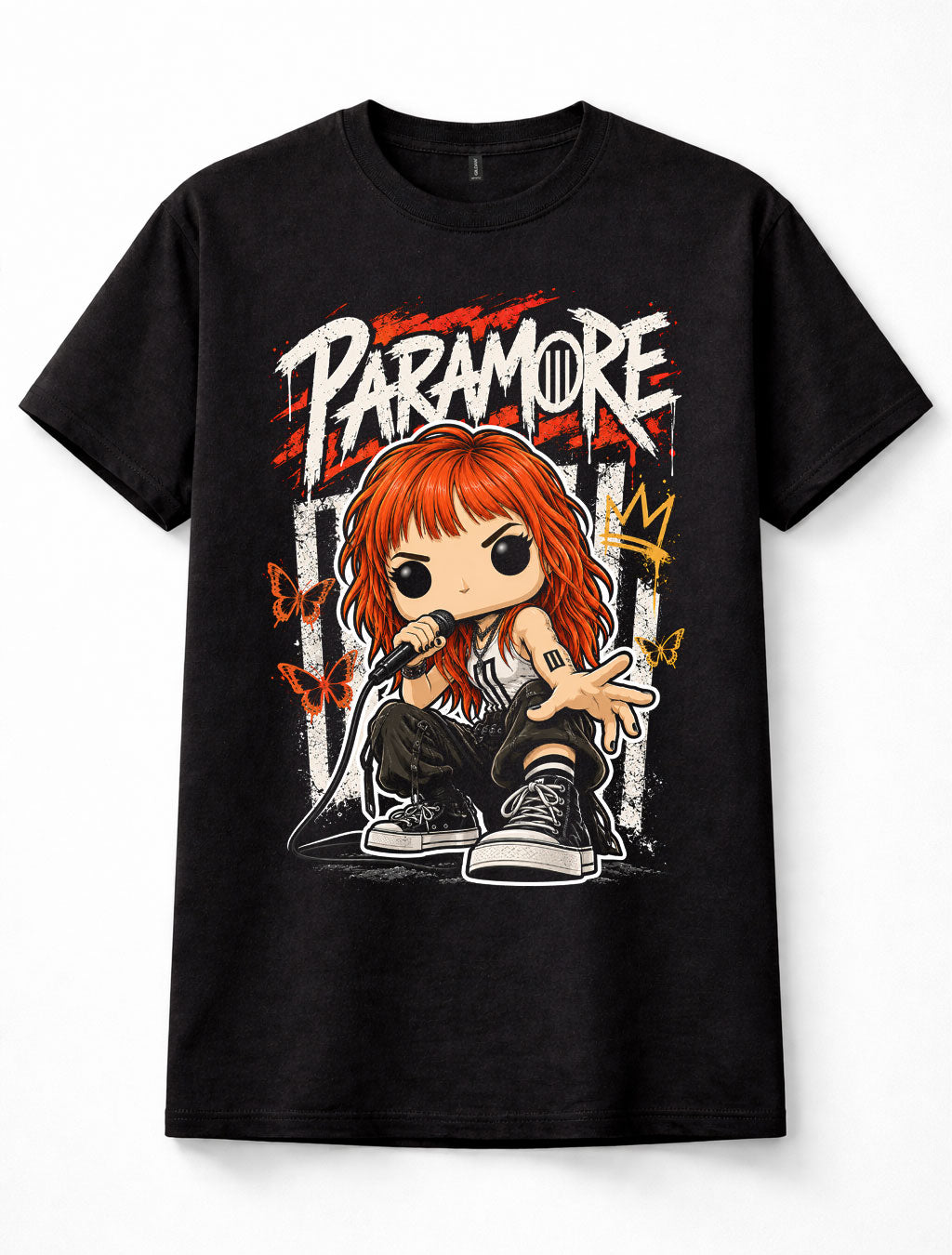 Paramore Hayley Williams Pop Punk Emo Rock Band Unisex T-Shirt