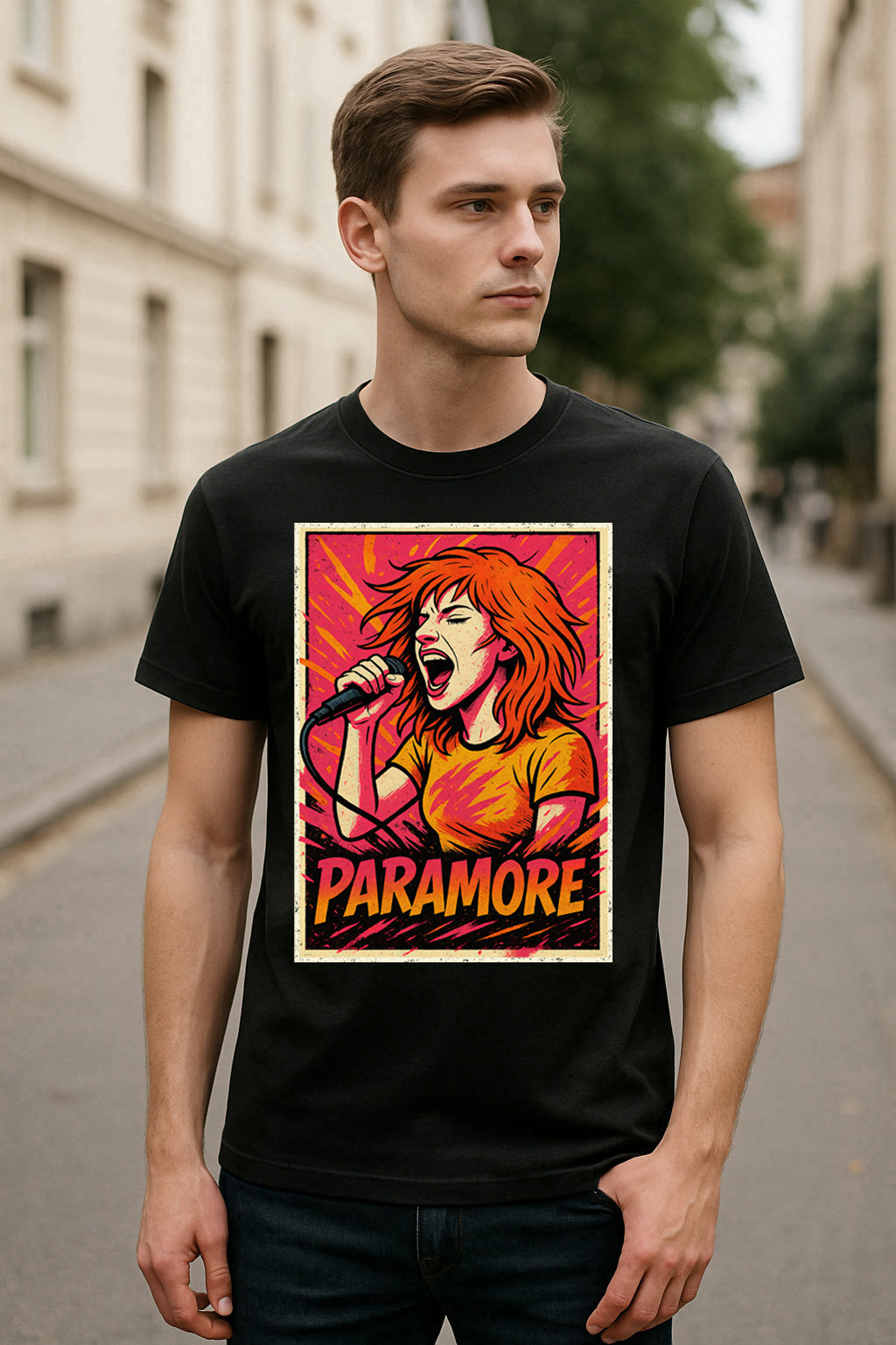 Paramore – Hayley Williams Unisex T-Shirt Pop Punk Band Merch Tee