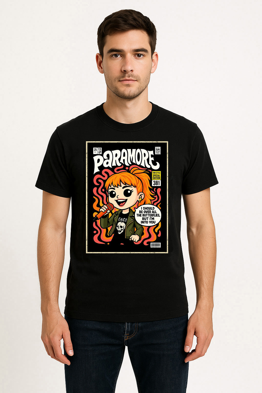 Paramore Still Into You Pop Rock Funko Pop Style Unisex T-Shirt