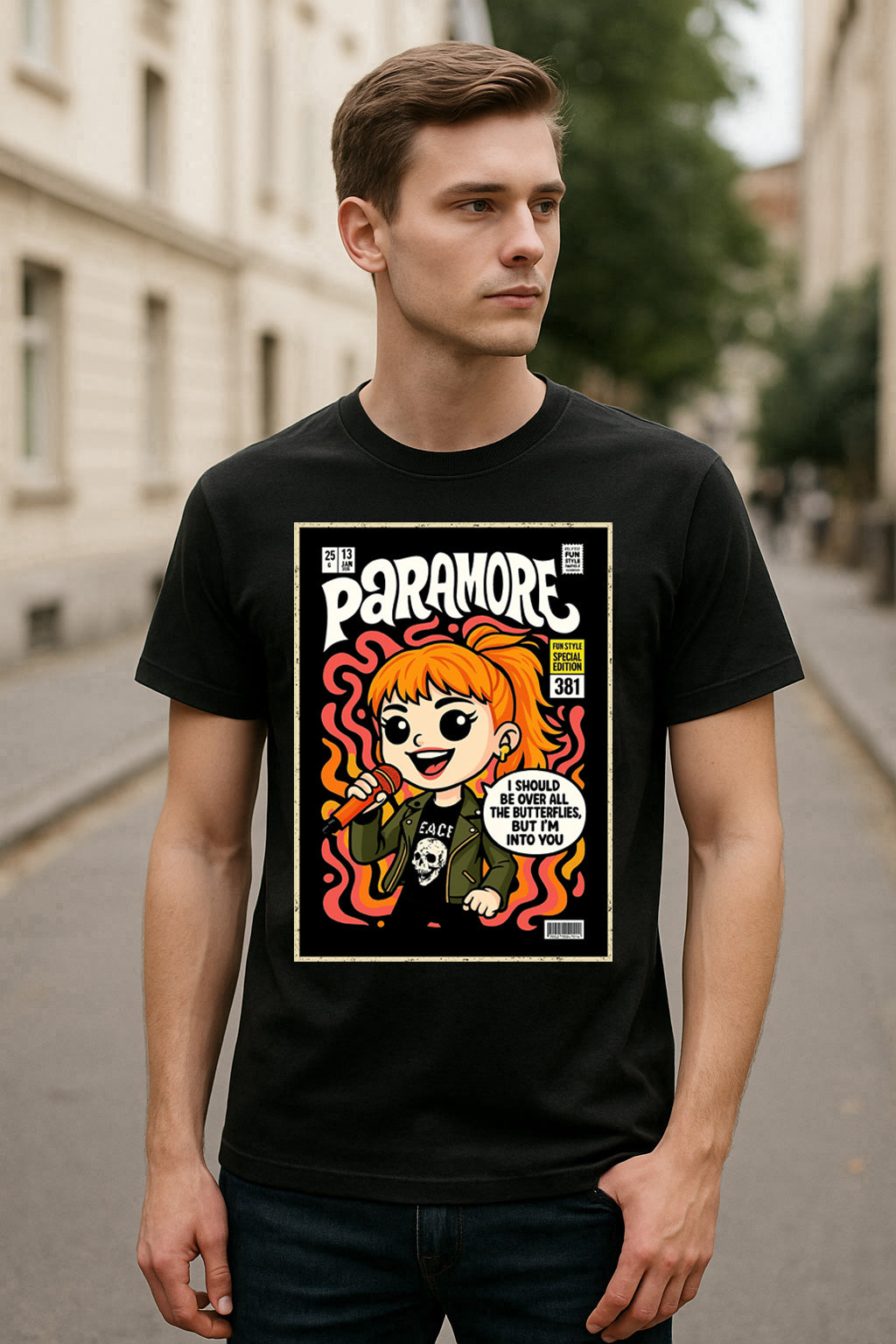 Paramore Still Into You Pop Rock Funko Pop Style Unisex T-Shirt