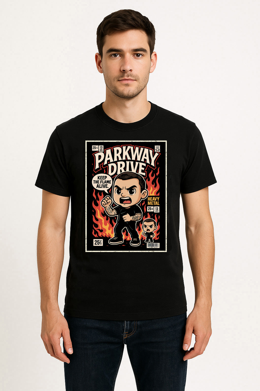 Parkway Drive Vice Grip Metalcore Funko Pop Style Unisex T-Shirt
