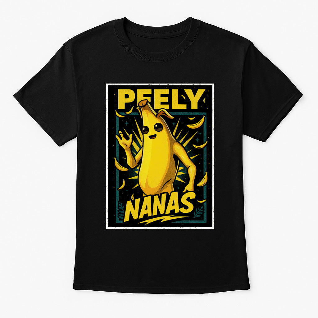 Fortnite Peely Nanas Unisex Comic T-Shirt – Funny Banana Skin Gamer Graphic Tee
