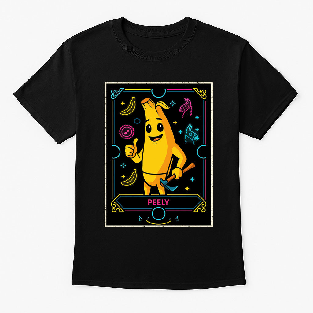 Peely Retro Gaming Unisex T-Shirt Fortnite Character Graphic Tee