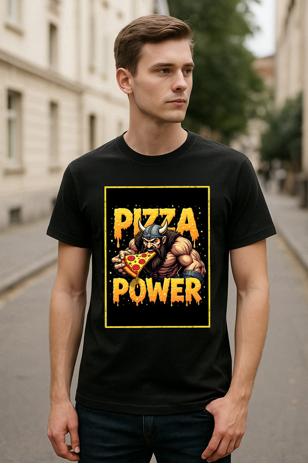 Pizza Power Unisex Adults & Kids T-Shirt – Viking Appetite
