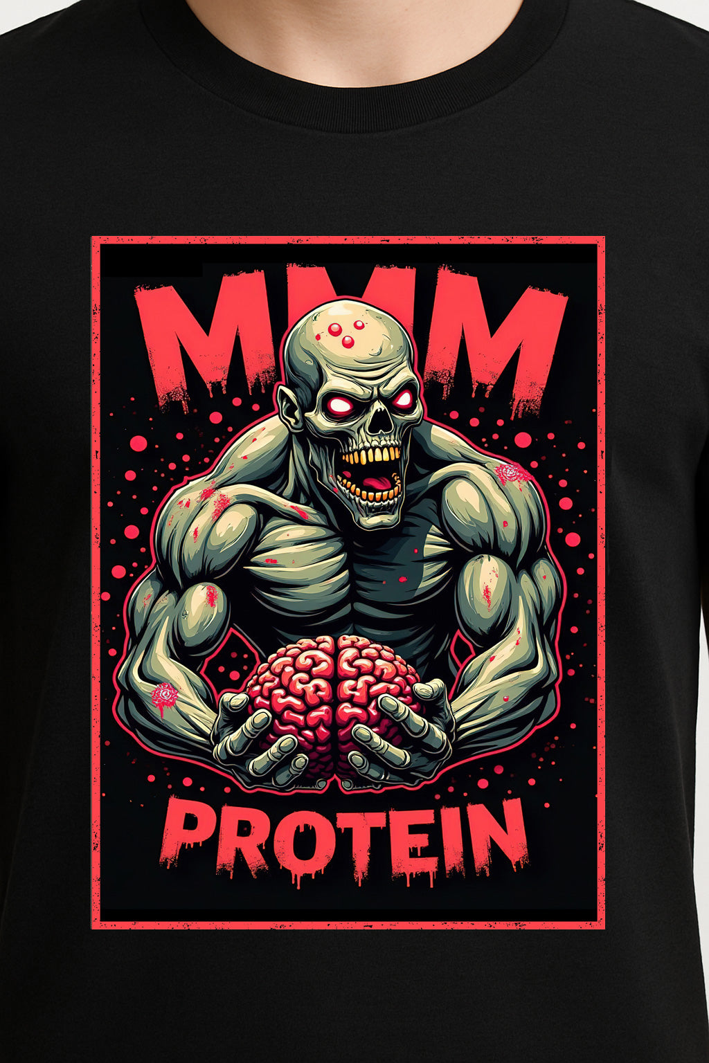 Mmm Protein Unisex Adults & Kids T-Shirt – Brain Gains
