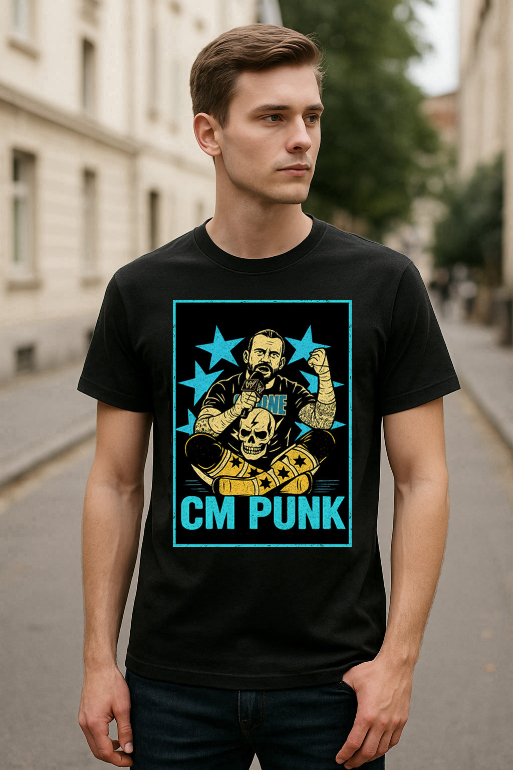 CM Punk “Pipebomb Legend” Retro Wrestling T-Shirt — Best in the World