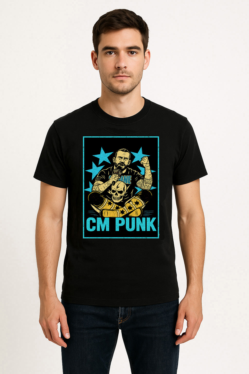 CM Punk “Pipebomb Legend” Retro Wrestling T-Shirt — Best in the World