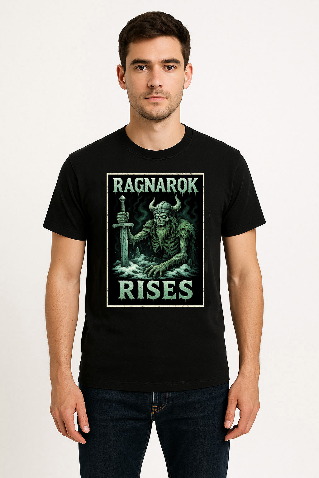 Ragnarok Rises Unisex Viking Mythology T-Shirt