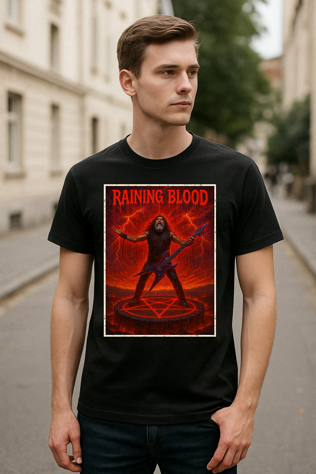 Slayer – Raining Blood Unisex T-Shirt Thrash Metal Band Merch Tee