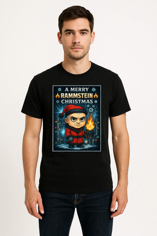 Rammstein Merry Christmas Industrial Metal Unisex Christmas T-Shirt or Hoodie
